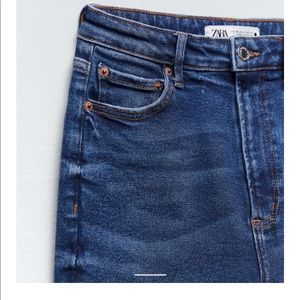 NWT ZARA 80’s HIGH WAIST SKINNY JEANS